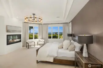 Retreat to the luxurious primary suite, your personal sanctuary, complete with a cozy fireplace, spa-inspired bath, and a Nordstrom-worthy walk-in closet for daily indulgence.