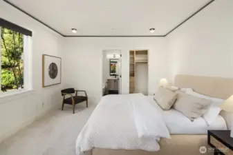 One of three ensuite bedrooms.