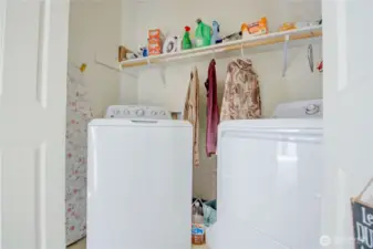 Laundry area
