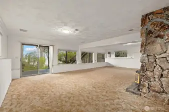 Daylight basement is expansive