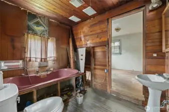 Cabin bathroom