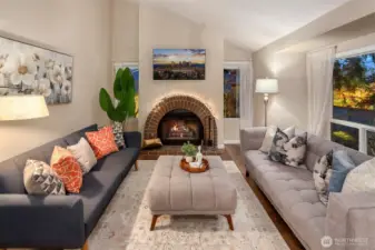 Look at this spacious living room!