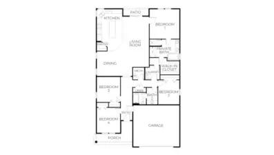 Floor Plan for Lawson Home