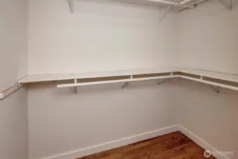 Major addition: Walk in closet in primary suite.(combined from 4th bedrrom behind, currently use as a den.)