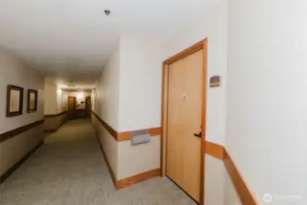 Unit entry door