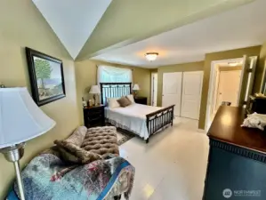 Extra Large Primary Room with access to large deck