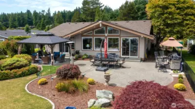 Beautifully designed landscaping creates your own oasis.