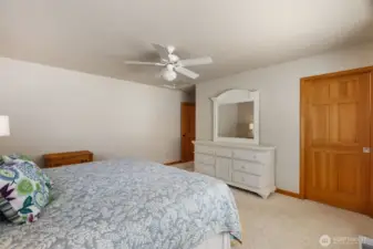 You will notice quality fit and finish throughout. Solid wood doors and trim