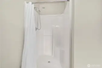Separate shower