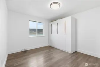 Bedroom 2 w/ armoire