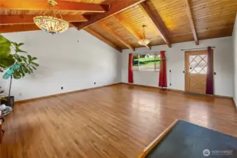 Rendering to show the space without personal property.