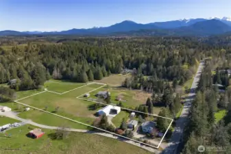 Approximate lot lines