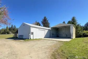 30x60 Shop with 28x27 carport.