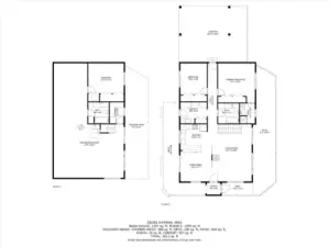 Floor plan space allows for a lower level MIL or large primary suite.