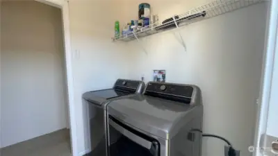 Utility Room with Exit to back area of home