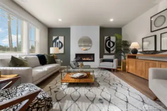 lPhotos are of a similar built floor plan by Rush. They demonstrate the quality of construction that Rus builds to and may show an upgrade that may not be available.