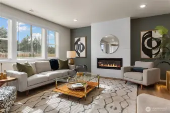 lPhotos are of a similar built floor plan by Rush. They demonstrate the quality of construction that Rus builds to and may show an upgrade that may not be available.