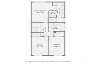 Upstairs Floorplan