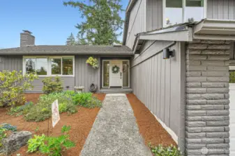 Front door walkway