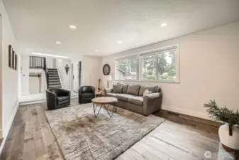 Bright light main floor living room