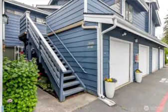 Condo with a garage for this price point is extremely rare