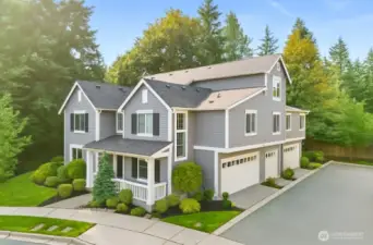 Lives like a house! Corner unit townhome.