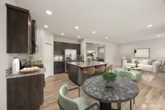 Open Concept Kitchen/Living/Dining