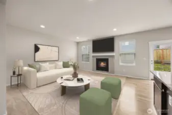 Open Concept Kitchen/Living/Dining