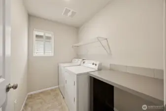 Laundry Upstairs