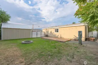 Fully Fenced Back Yard