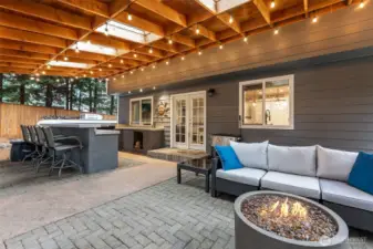 Fire up the grill and relax under the covered patio—your new favorite hangout spot, rain or shine!