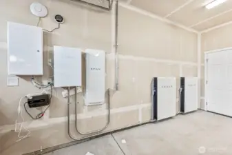 Tech forward property features a SPAN electrical panel, TESLA Home Battery Backup (Gateway 2 with auto switch during outages and EV Charger.