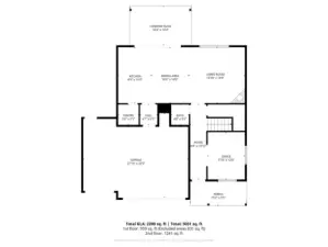 Main floor plan.