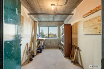 Storage locker with power.