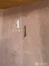 First storage unit at the end of the carport. This unit is currently being renovated and is being taken care of by the Viking Co-Op.