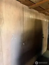 Additional storage designated for the unit that is separate from the storage space at the end of the carport storage space.