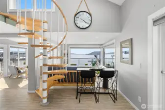 Bright living spaces designed to keep the water in view at every angle.