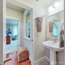 Main-level half bath