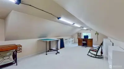 Bonus room over garage. Access is from the loft.