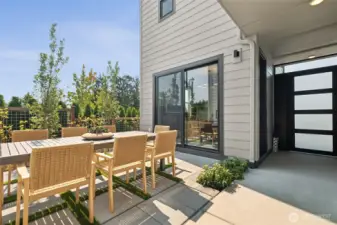 Pictures of model home.  Colors, material, and style may vary.