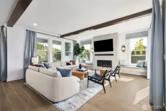 Pictures of model home.  Colors, material, and style may vary.