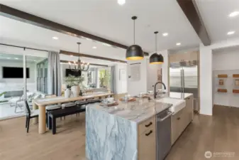 Pictures of model home.  Colors, material, and style may vary.