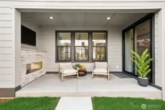 Pictures of model home.  Colors, material, and style may vary.