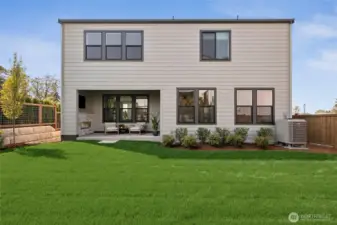 Pictures of model home.  Colors, material, and style may vary.