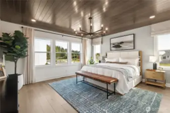 Pictures of model home.  Colors, material, and style may vary.