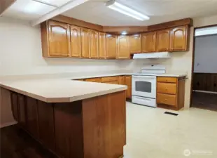 Tons of counter space here!