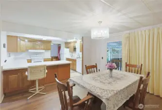 Dining Area just off kitchen