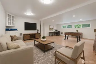 Virtually Staged Recreation Area