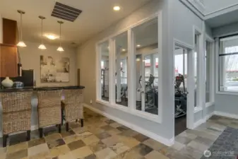 Clubhouse kitchen