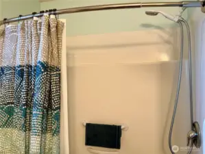 Large walk in shower